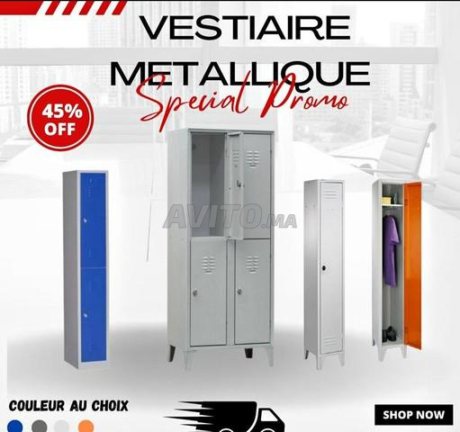 Armoire casier vestiaire métallique  Réf@\