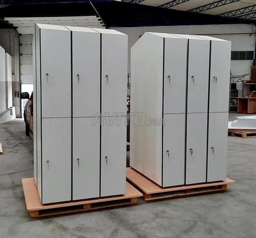 Armoire métallique porte rideau \battante\coulisse