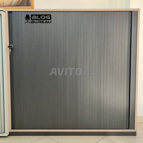 Armoire à rideaux Gris et Beige Steelcase occasion
