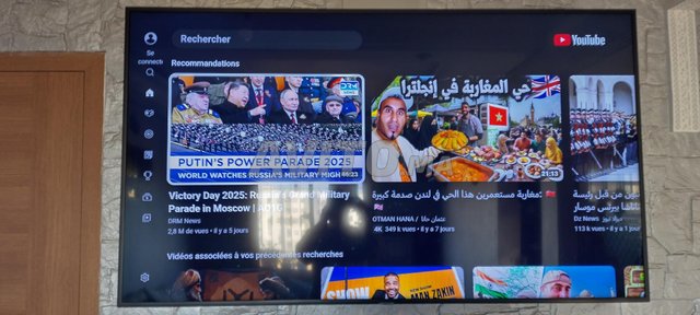 Télévision Samsung séries 7 75 pouces 