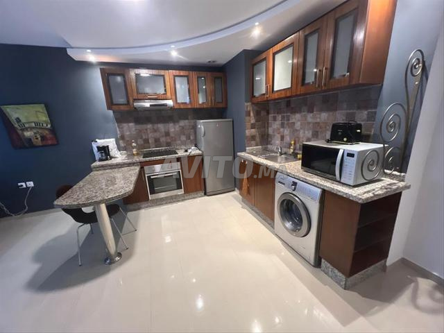 un joli appartement meublé avec balcon à agdal  - 2