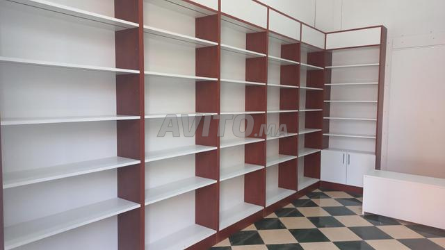 rayonnage étagères en bois comme neuf 