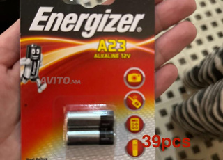 80 piles Energizer 2 Pile Alkaline A23 12V 