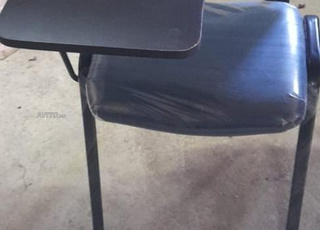 Chaise Écolier avec Écritoire en Bois