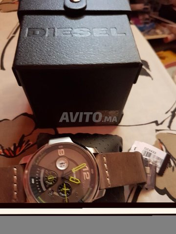 montre diesel chronograph orig neuve