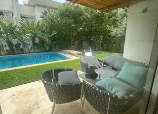 Villa 4 chambres non meublée à louer à Bouskoura