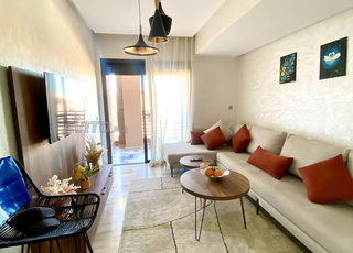  appart T3 gueliz grande terrasse 5eme étage  