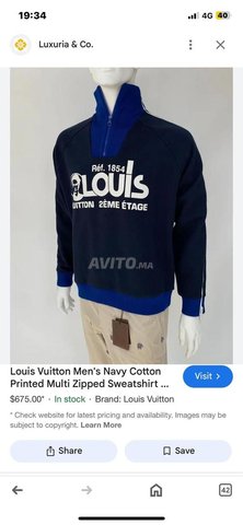 tricot louis vuitton 