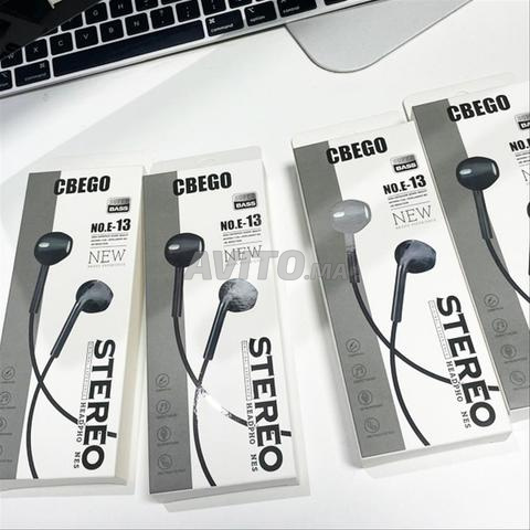 écouteurs stéréo pour toute marque de smartphone