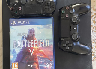 PS4 1tb 2 manettes et CD