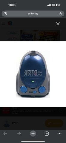 Aspirateur Rowenta 1600W tres bon état - puissant