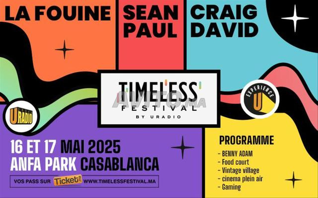 Craig David La Fouine Timeless Festival 16 Mai