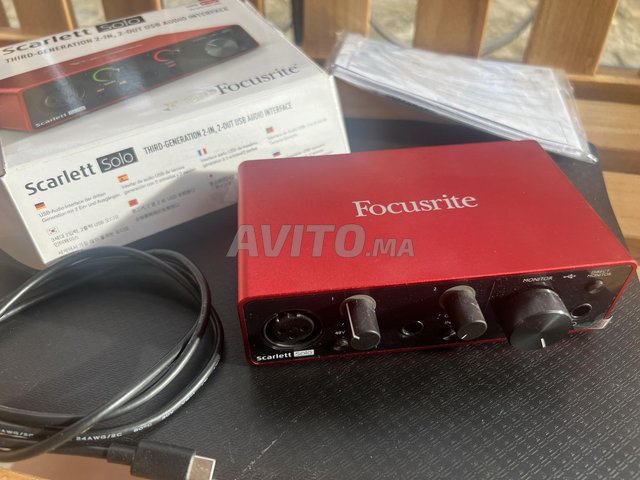 focusrite scarlett solo 3rd gen
