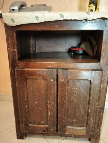 Desserte de cuisine en bois massif