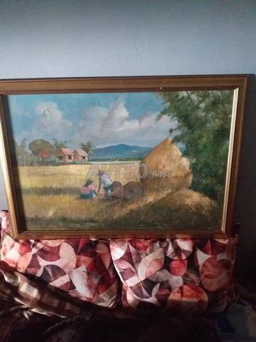 tableau l'huile sur toile 