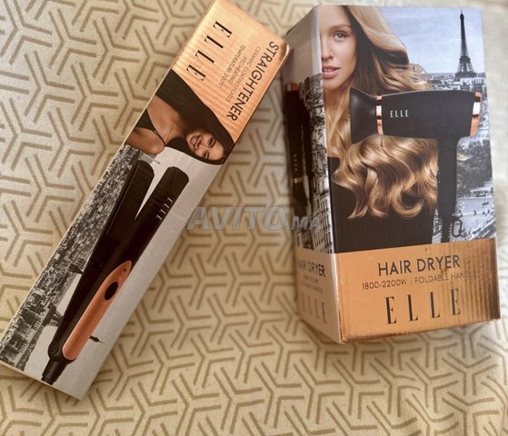 Sèche cheveux  et lisseur Elle 