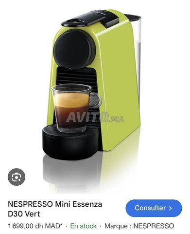 Nesspresso Mini Essenza D30 vert 