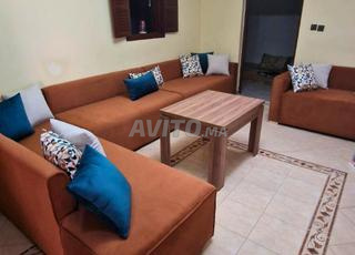 Salon d'Angle Modulable et Spacieux