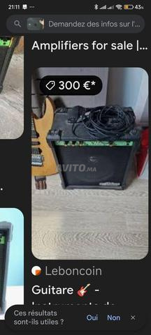 amplificateur pour synthétiseur ou guitare