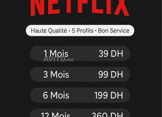 Netflix Premium 4k bonne qualité 