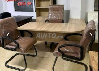 مكتب L وكرسي