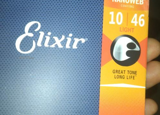 Pack 6 cords guitare électrique élixir neuf 