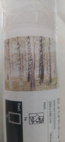 TOILE FORÊT IKEA