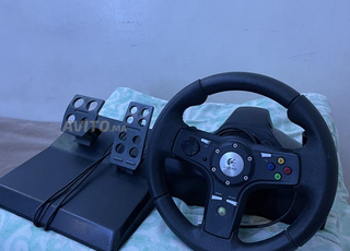 volant gaming logitech avec pedal
