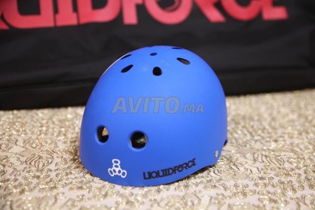 LiquidForce Hero Wakeboard Helmet orange/bleu 2016