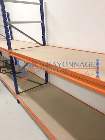 Rayonnage métallique peinture époxy 