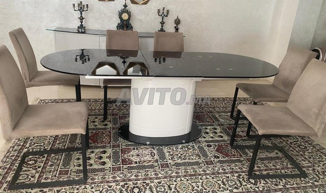 Table a manger extensible et buffet