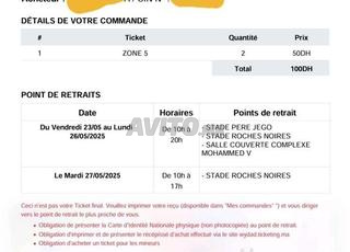 Wac vs Fc Séville  zone 5