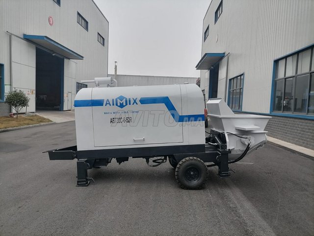 Pompe à béton 30(m³/h)/ 40 (m³/h)/ 50 (m³/h) neuve