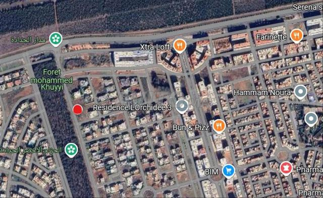 Terrain Zone Villa Heddada en face de la forêt 959m2