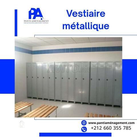 خزانة معدنية/vestiaire métallique/dispo en stock