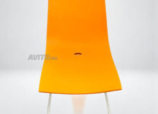 Lot deux chaises visiteur Arredo metal Ibebi luge