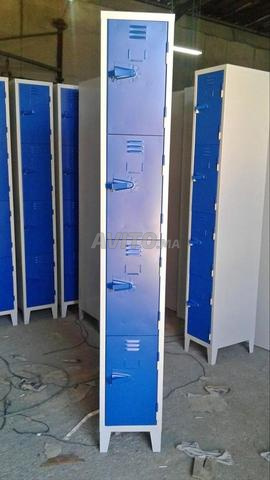 Armoire casier vestiaire métallique 4 portes]@^]@^