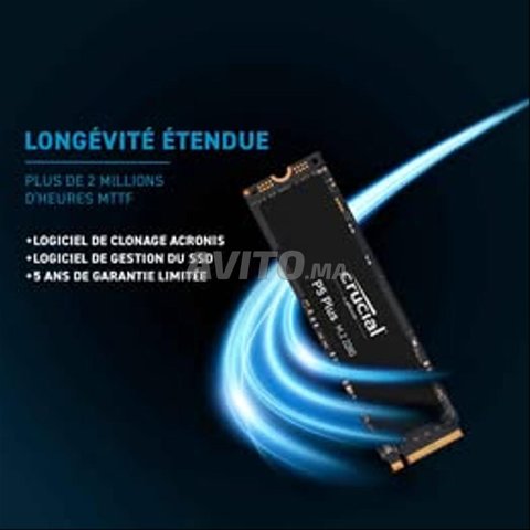 Crucial P5 Plus 500GB PCIe M.2 2280SS Gaming SSD