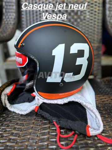 Casque Style Vespa jdid jamais Utiliser