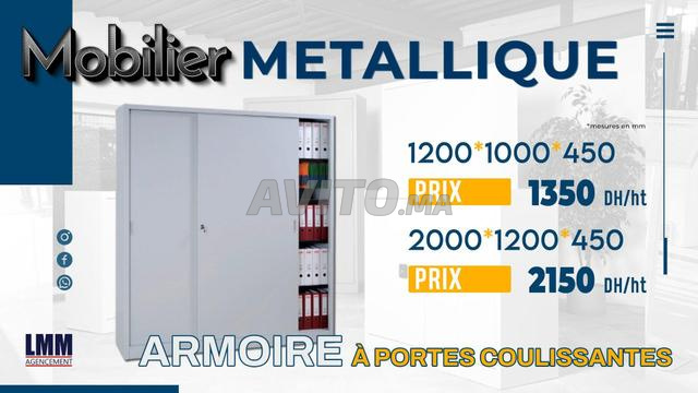 Armoire Métallique – Réglable,Coulisse&Polyvalente - 2