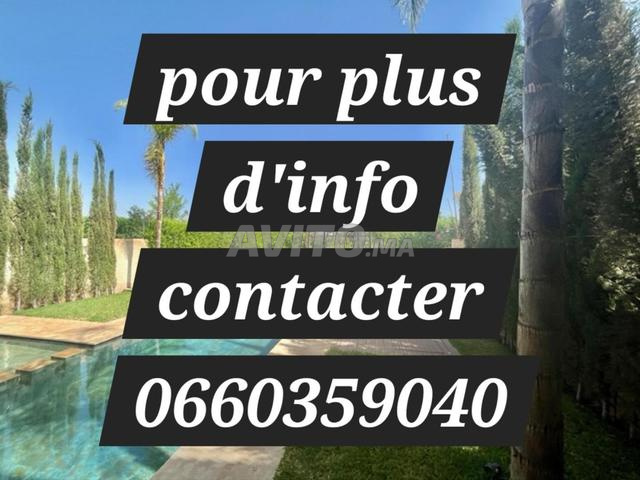 Terrain titré pour deux villas route Amizmiz 