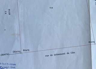 Terrain à vendre route d'ourika 