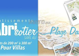 Terrain Villa 212 m2 front de mer