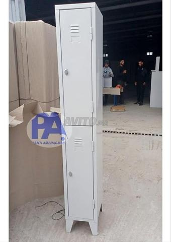 ✅ Vestiaire métallique robuste et fonctionnel - 2