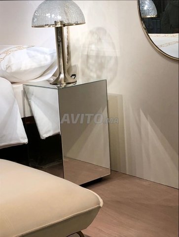À vendre table de nuit Zara Home effet miroir