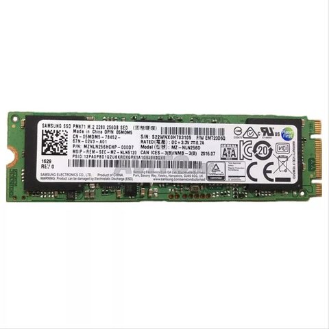 Disque SSD Samsung PM871 - 256 Go SATA - M.2 2280