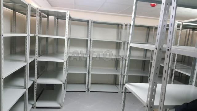 Rayonnage métallique fabrication sur mesure dispo