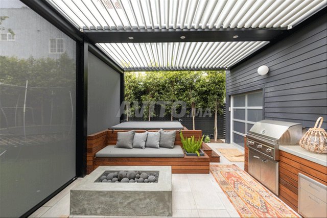 Pergolas bioclimatiques livraison à 7 jour