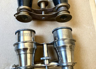 2 JUMELLES OPERA SILVER  Neuf . 