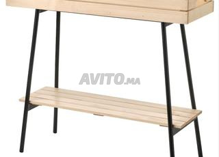 Wooden shelving unit IKEA